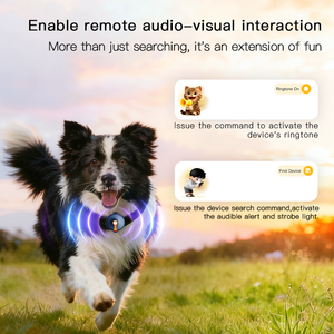 Rastreador <span class=keywords><strong>GPS</strong></span> para Perros 4G LTE WiFi GSM GPRS LBS, Collar para Mascotas en Tiempo Real, Impermeable, Valla Virtual, Zumbador, Luz Estroboscópica, Aplicación Android, 1 Año - Product Image 4