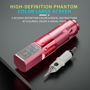Offre Spéciale – Machine à Tatouer Sans Fil Réglable 2000 mAh – Stylo Rotatif Numérique pour Traçage et Ombrage – Pistolet de Tatouage Portable pour Studio et Voyage - Product Image 3