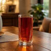Verre à boire en verre blanc de 350 ml, pour restaurant et usage domestique, vaisselle OEM ODM pour la maison, les dîners et les événements de mariage