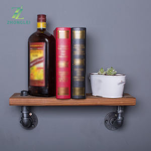 Étagères flottantes en noyer 36 pouces, étagères murales en bois rustique pour le rangement, étagère de présentation murale pour le salon, la chambre à coucher, K - Product Image 4