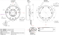 Kunwei industriel prix bon marché capteur forcé 6 axes 96mm 100N 200N 300N 400N 2000N pour Robots