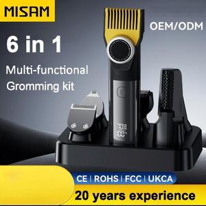 Đ<span class=keywords><strong>a</strong></span> chứ<span class=keywords><strong>c</strong></span> năng người đàn ông <span class=keywords><strong>c</strong></span>ủ<span class=keywords><strong>a</strong></span> thợ <span class=keywords><strong>c</strong></span>ắt tó<span class=keywords><strong>c</strong></span> tó<span class=keywords><strong>c</strong></span> Clipper thiết lập chuyên nghiệp 6-in-1 Kit Sạ<span class=keywords><strong>c</strong></span> điện mũi tó<span class=keywords><strong>c</strong></span> tông đơ - Product Image 3