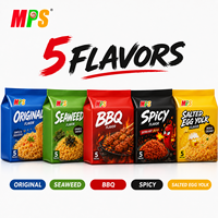 Mie Ramen OEM Kemasan Grosir Rasa Ayam Super Pedas / Rasa Telur Asin Haccp Mie Instan