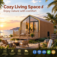 Maison Capsule Préfabriquée Robuste et Abordable, Modulaire pour Logements Écologiques