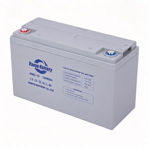 Batería de Plomo-Ácido Recargable Regulada por Válvula de Gel VA80-12 12V 80Ah para Almacenamiento de Energía, Batería VRLA Vanyo - Product Image 2