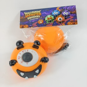 Nuevos Juguetes Blandos de la Serie Monstruos Lindos de Halloween, de Rebote Lento, para Apretar, Sensoriales, Antiestrés, Juguetes Fidget, Venta al por Mayor - Product Image 2