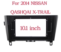 Kit d'installation d'autoradio 10,1 pouces avec écran DVD GPS MP5 et façade en plastique pour NISSAN Qashqai X-Trail 2014~2018