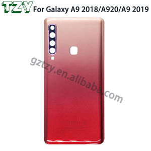 Coque arrière en verre avec adhésif, pour Samsung Galaxy A9s 2018, <span class=keywords><strong>A920F</strong></span>, A9 2019, 2018, couvercle de batterie, nouveau, OEM - Product Image 4