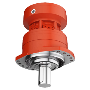 Motor Hidráulico de Pistón de Una Velocidad 03 Tipo Eje Normal con - Product Image 3