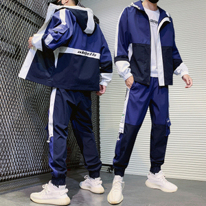 De moda jogging trajes de los hombres de <span class=keywords><strong>la</strong></span> <span class=keywords><strong>calle</strong></span> de los hombres de <span class=keywords><strong>la</strong></span> moda reflejan n trajes - Product Image 3