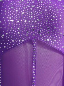 ชุดเต้นรำบอลรูมสำหรับผู้หญิง ชุดบอดี้สูทลาติน ชุดจั๊มสูท แทงโก้ แซมบ้า ชุดเต้นรำสำหรับการแสดงบนเวที การแข่งขัน การออกแบบชุดเต้นรำ - Product Image 5