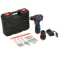 Perceuse électrique sans balais rechargeable de qualité industrielle transfrontalière 1500W avec batterie 2.6Ah et double vitesse
