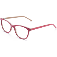 Monture de lunettes rectangulaire classique Elan Optical RD26113, prix usine, monture intégrale unisexe en acétate, lunettes optiques écologiques