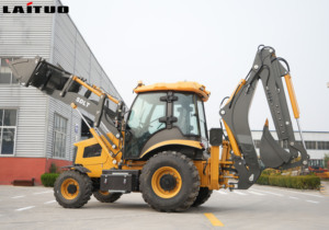 LW-10 LaiTuo Diesel Backhoe <span class=keywords><strong>Loader</strong></span> untuk Traktor Foton Wheel <span class=keywords><strong>Loader</strong></span> Dijual - Product Image 2
