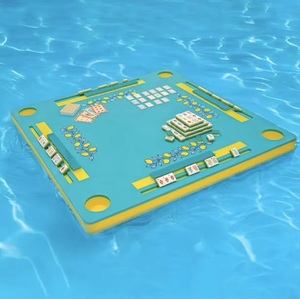 Tapis <span class=keywords><strong>de</strong></span> Mahjong Moderne Peint à la Main, Antidérapant, Réducteur <span class=keywords><strong>de</strong></span> Bruit, en Polyester, avec Option <span class=keywords><strong>de</strong></span> Couleur Personnalisée pour Table <span class=keywords><strong>de</strong></span> Jeu 4 Joueurs - Product Image 2