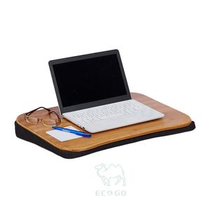 High Quality Bamboo <b>Laptop</b> <b>Desk</b> Cushion with Removable Cushion Handle - Product Image 1