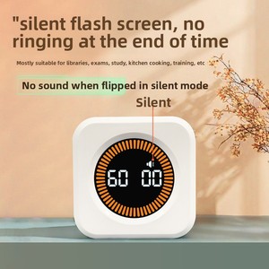 Zwaartekracht Detectie Kubus Mini <span class=keywords><strong>Timer</strong></span> Visuele Oled Display Fitness <span class=keywords><strong>Time</strong></span> Management Leren Tool Android Systeem Flip Leren Ontwerp - Product Image 3