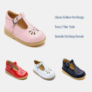 Choozii Nuovo Disegno Scava Fuori Il Piccolo Ragazze Mary Jane Scarpe Da Sera In Pelle con Fibbia - Product Image 2