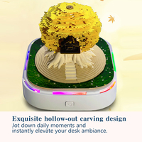 Calendrier 3d 2026 Money Tree House 3D Panorama Memo Pad Calendar Sticky Notes for Live Room Decor Corporate Business Gifts