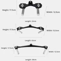 Support de gymnastique à poignée avec rotation à 360 degrés et accessoires d'équipement de fitness réglables et antidérapants Barre de traction arrière