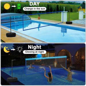 Jeu de volley-ball réglable de 15 pieds à 32 pieds pour <span class=keywords><strong>piscine</strong></span> creusée, <span class=keywords><strong>jouet</strong></span> de jeux de volley-ball d'eau pour enfants et adultes - Product Image 5