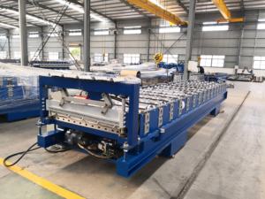 Máquina de fabricación de rollos de Panel de techo, línea de producción de láminas IBR metálicas para azulejos - Product Image 3