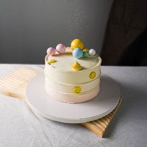 Sunshine Customized Logo Food Grade Greaseproof Corrugated Cardboard <b>Cake</b> Drum 10 Inch <b>White</b> Hot Sales - Product Image 4