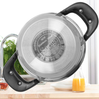 Ensemble de casseroles de cuisine SOLIGE de haute qualité en acier inoxydable, 16 pièces