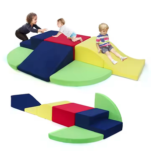 Venta al por Mayor de Fábrica: Juego de 6 Bloques de Espuma Suave y Coloridos para Niños Pequeños, Estructuras de Juego para Interiores - Product Image 1