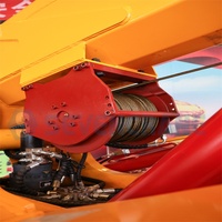 Guindaste Aranha Hidráulico Autopropelido com Esteiras de Borracha e Motor Yanmar, Altura de Elevação de 22m para Manutenção de Pontes e Reparo de Rodovias