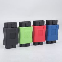 Conector Adaptador OBD2 16P Totalmente Alimentado, 12V/24V, Resistente al Desgaste, Enchufe de Prueba para Automóvil
