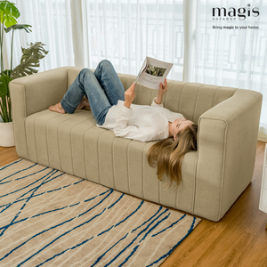 Juego de Sofás Seccionales Modulares de 3 Plazas, Rellenos de Esponja, para Apartamento, Hotel, Villa, Sala de Estar, Modernos, de Alta Calidad y Confort - Product Image 5