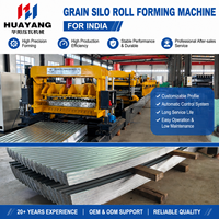 Machine de formage de panneaux de silo en acier automatique de haute qualité pour silo à céréales, prix usine du fabricant