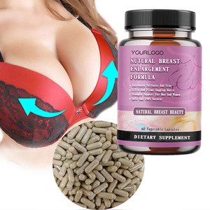 Капсулы OEM на травах для увеличения и подтяжки груди, антиоксидантные, осветляющие кожу, с жесткой желатиновой оболочкой, для женского вагинального здоровья и роста волос - Product Image 1