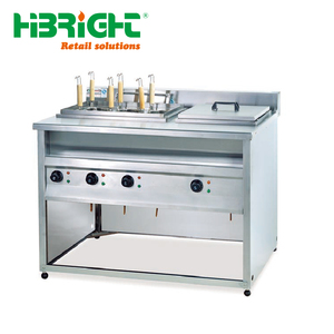 Cocina de fideos de calentamiento rápido eléctrica/Gas Vertical comercial de acero inoxidable 4/5/6/9 cesta caldera de Pasta Bain Marie personalizable - Product Image 2