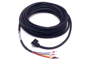 Mitsubishi Industrial Servo Motor <b>Power</b> <b>Cable</b> MR-PWS1CBL*M-A* High Flexibility PVC/Silicone Jacket Copper Conductor 8 Million - Product Image 4