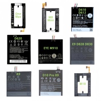 Batterie de téléphone de remplacement d'origine OEM pour HTC U12 + U11 U Ultra Desire 10 20 Pro 19 + One M9 A9 Evo 3D Wildfire E3 R70 Batterie