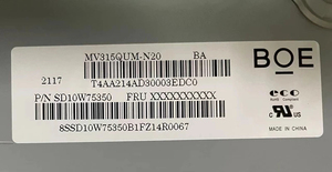 Écran LCD 4K <span class=keywords><strong>32</strong></span> pouces d'origine neuf MV315QUM-N40 MV315QUM-N20 Moniteurs LCD pour ordinateurs tout-en-un <span class=keywords><strong>Dell</strong></span> - Product Image 2