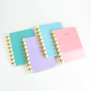 Custom Eco-friendly Factory <b>A5</b> Journal PP Cover Spiral Disc-Bound Planner Daily Self Care <b>Notebook</b> - Product Image 1