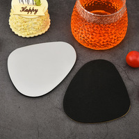 Sous-verre en acier inoxydable écologique, vente en gros d'usine, couleur personnalisée, design moderne et élégant, tapis créatif pour tasses à café et thé