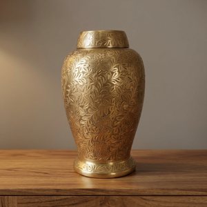 Urnas de Cremación para Cenizas Humanas, Artículos Funerarios - Artesanía India - Product Image 1
