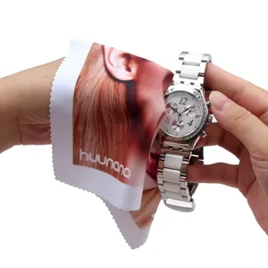 Nieuwe Collectie Wasbaar Snel Droog Microfiber Horloge Schoonmaakdoekje