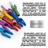 Pièces de guidon de VTT usinées CNC sur mesure de haute précision 5 axes, en aluminium anodisé, avec logo personnalisé, couleur sur mesure, directement de l'usine