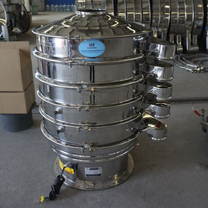 Criba Vibratoria Ultrasónica Vertical Circular de 4 Capas de Alto Rendimiento Dahan, Motor Vibratorio, Capacidad de 500 kg/h para Productos Químicos - Product Image 2