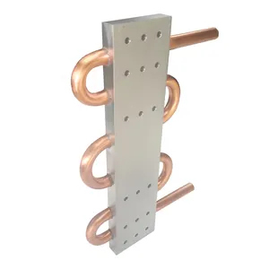 Manufacturer High Power Water Cooled Copper Heatpipe Liquid Cooling Aluminum Heat Sink Module Liquid Cold Plate