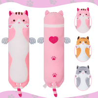 BSCI CE logo Design 30 + Styles En Peluche Long Oreiller Personnalisé Peluche Jouet Animaux En Peluche Fabricant en Haute