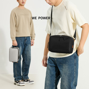 กระเป๋าคาดลำตัวผู้ชายแบบขายส่ง กันน้ำ กระเป๋าสะพายไหล่แบบ unisex กระเป๋าคาดเอวพร้อมซิปปิด สำหรับเดินทาง เล่นกีฬา วิ่ง และกิจกรรมกลางแจ้ง - Product Image 5