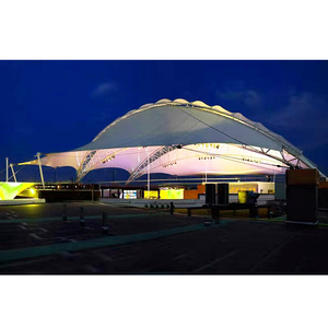 Mới mái chèo lĩnh vực Tòa Án đấu trường xây dựng padel trong nhà dù để che nắng pvdf căng Lều mái chèo sân tennis tán padel Tòa Án mái che - Product Image 3