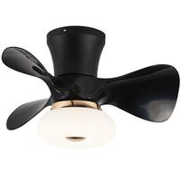 Ventilateur de plafond de 22 pouces avec télécommande, application Mi Home et commande intelligente Tmall Genie, lampe de ventilateur de plafond à LED à intensité variable