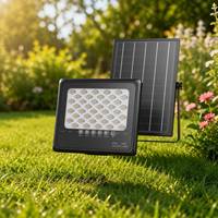 Reflector Solar LED con Control Remoto, Sensor de Movimiento, Regulable, 50W OUTLUX T001 IP65 con Certificado CB